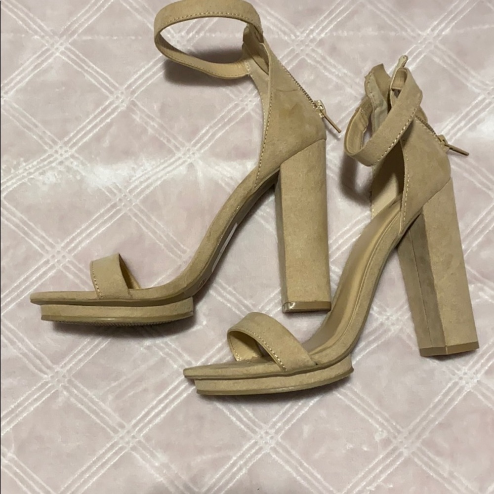 Nude heels
